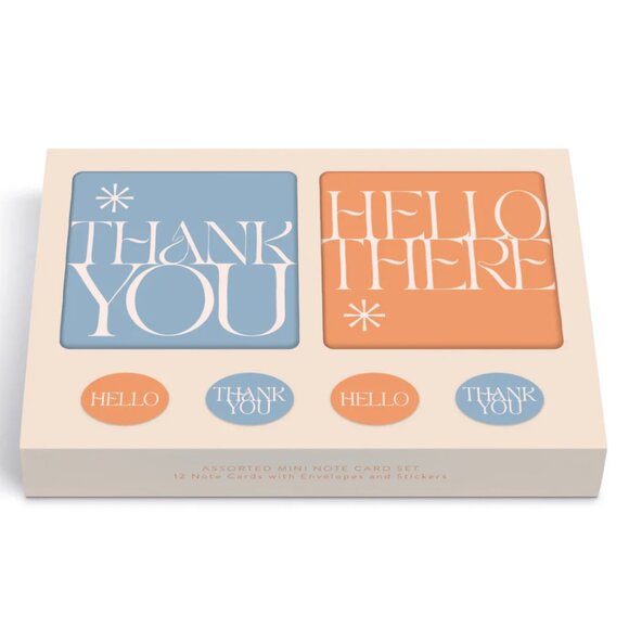 Studio Oh Cheery Messages Mini Notecard Set - Picture 2 of 2